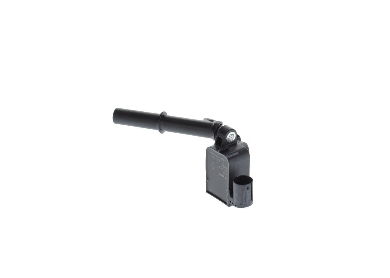 BOSCH 0221604067 Ignition Coil - Compatible with Select Mercedes-Benz C, CL, CLS, E, G, GL, GLE, GLK, GLS, ML, R, S, SL, SLK (300, 350, 400, 550, 55 AMG, 63 AMG) + More - Single