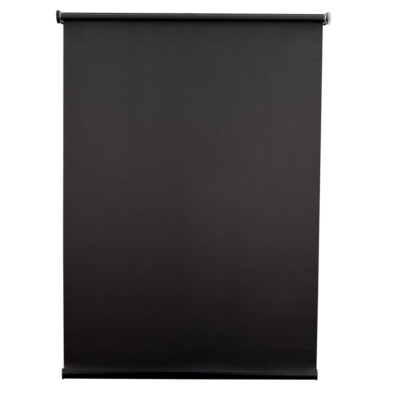 RecPro Black RV Roller Shades | Slow-Rise Roller Shades | Blackout Window Cover for Camper and RV Blinds (26" W x 32" H)