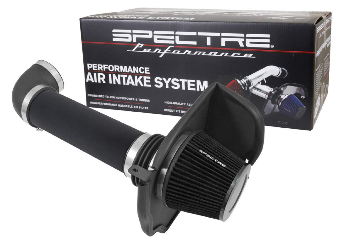 Spectre Performance Air Intake Kit: High Performance, Desgined to Increase Horsepower and Torque: Fits 2011-2020 CHRYSLER 300C, DODGE Challenger, DODGE Charger; SPE-90360K