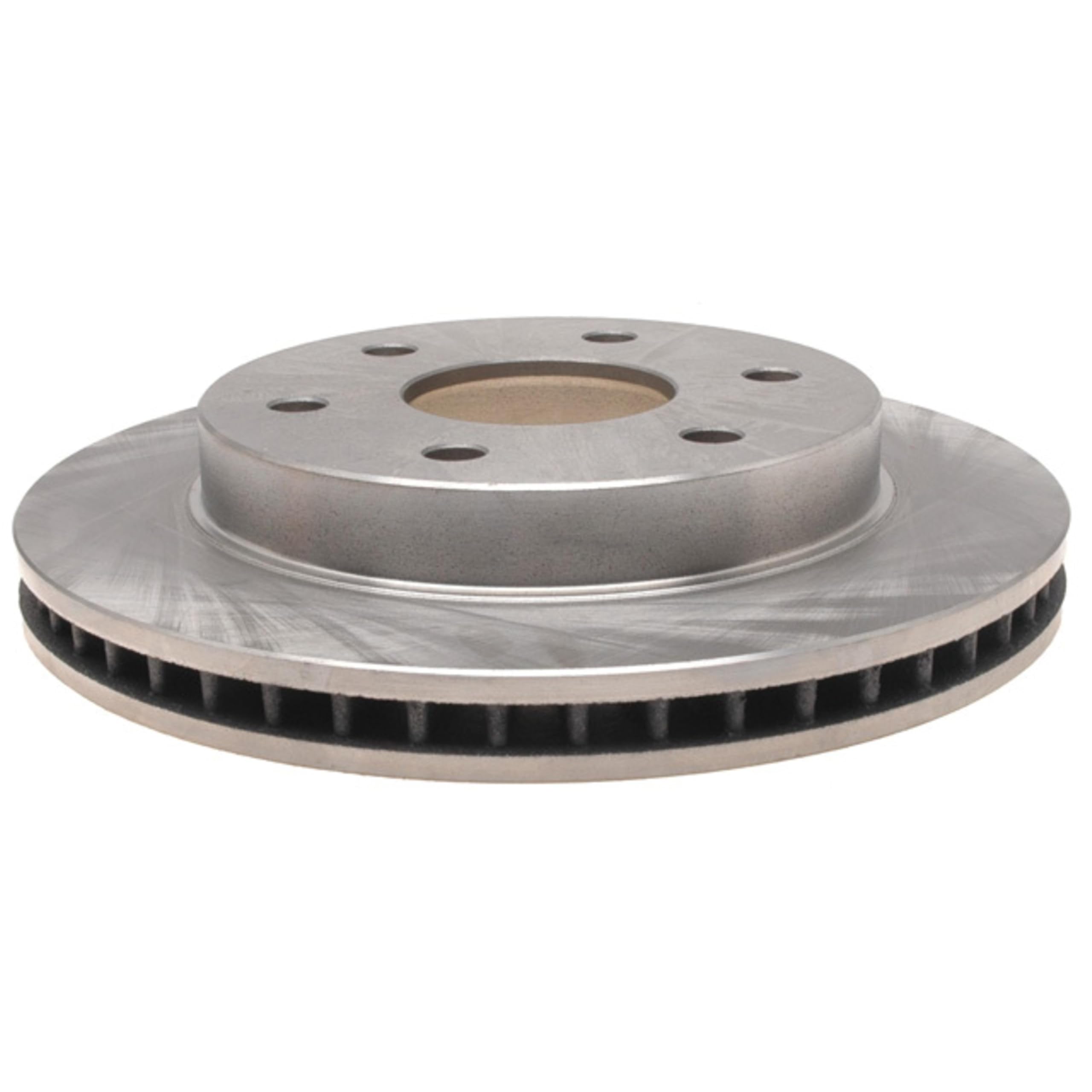 ACDelco Silver Non-Coated Front Brake Rotor 18A925A | GM 19241877 Brake Rotors for Select Cadillac Escalade, Chevy Silverado, Chevrolet Suburban, Tahoe, GMC Sierra, Yukon, and more