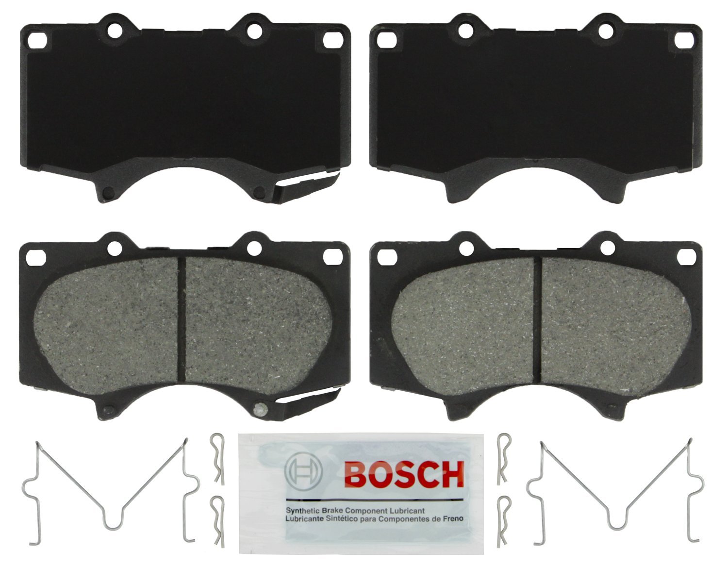 BOSCH BSD976 Severe Duty Disc Brake Pad Set - Compatible With Select Lexus GX460, GX470; Toyota 4Runner, FJ Cruiser, Sequoia, Tacoma, Tundra; FRONT