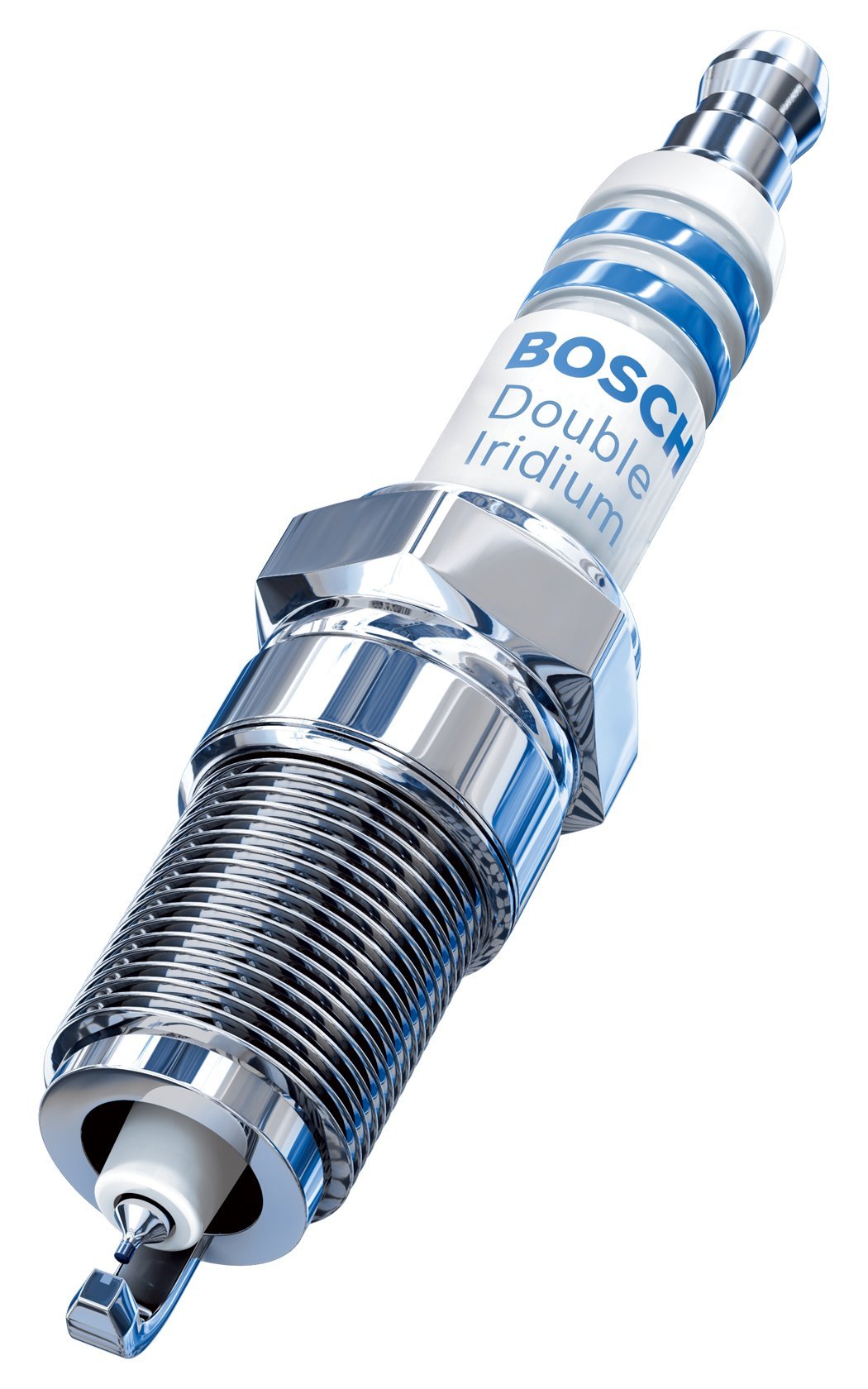 BOSCH 96337 OE Fine Wire Double Iridium Spark Plug - Advanced Original Equipment Technology with 4X Life - Pack of 4