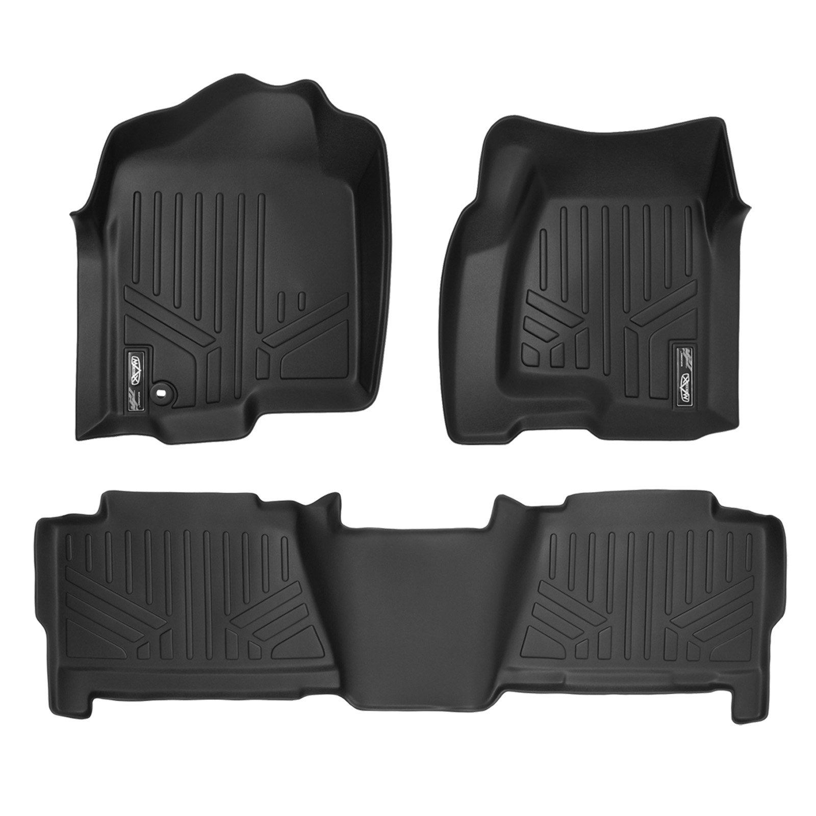 SMARTLINER Floor Mats Liner Set Compatible with 2002-2006 Cadillac Escalade ESV