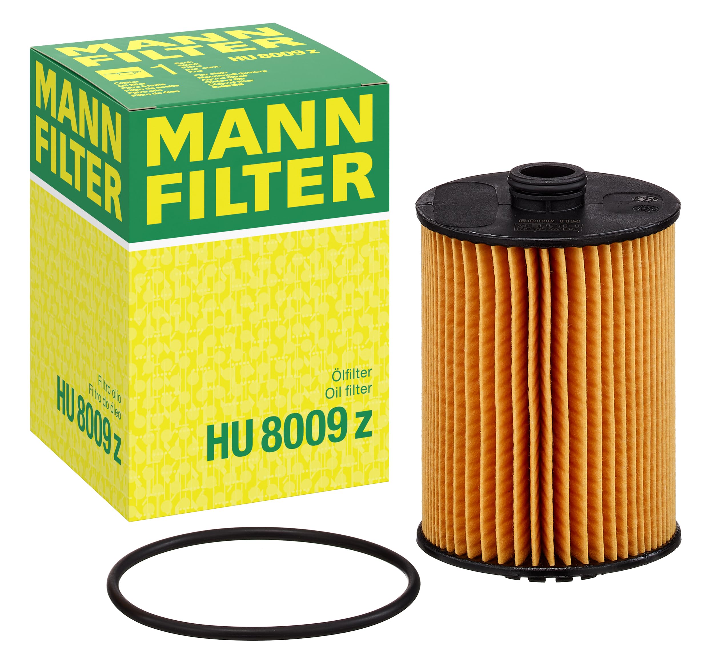 Mann Filter HU 8009 z Cartridge Oil Filter Replacement Compatible With VW (Volkswagen) Atlas, Atlas Cross Sport